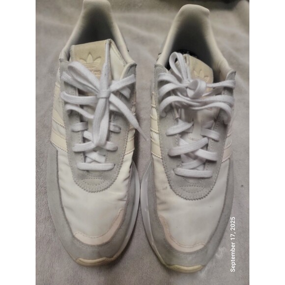 Adidas Run 80s Beige Ivory Collegiate Beige SZ 10.5 Men's - Picture 2 of 6